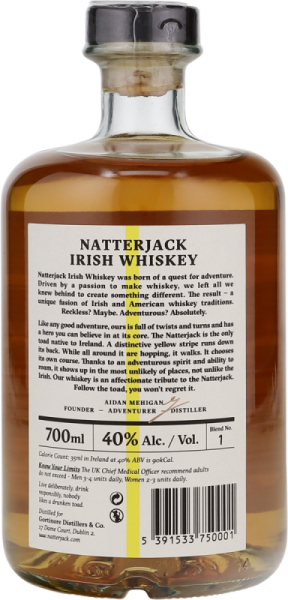 Natterjack Irish Whiskey Blend No1
